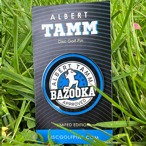 Albert Tamm Disc Golf Pin - Series 2