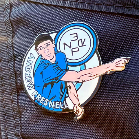 Andrew Presnell Disc Golf Pin - Series 1