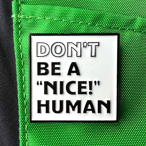 Don't Be a "NICE!" Human Disc Golf Pin