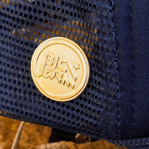 Big Jerm Disc Golf Hat Magnet