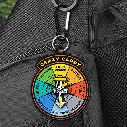Crazy Caddy Game - Keychain – Disc Golf Pins