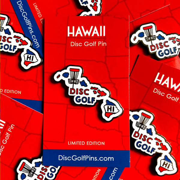 Hawaii Disc Golf Pin Disc Golf Pins