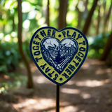 Play Together, Stay Together Disc Golf Pin