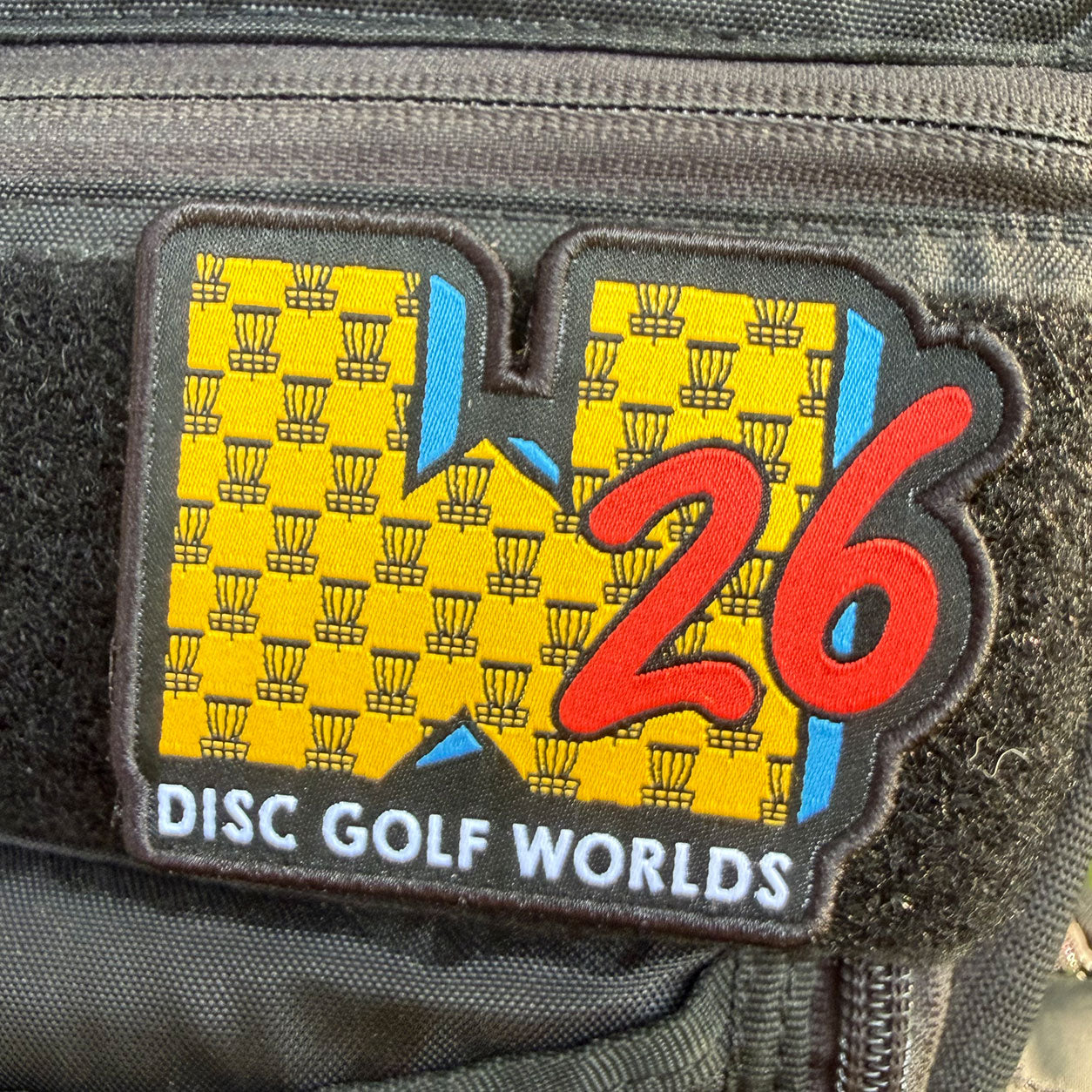 2026 Worlds Disc Golf Patches™ Yellow