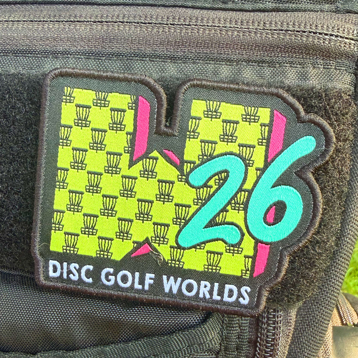 2026 Worlds Disc Golf Patches™ Green