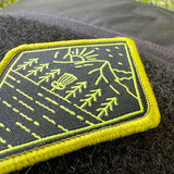 Green and Black Diamond Disc Golf Patches™