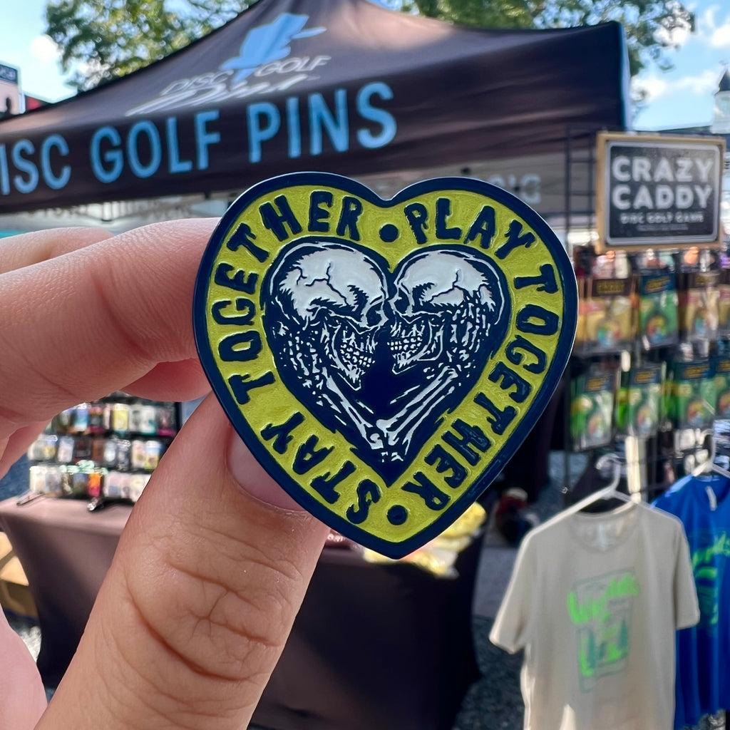 Play Together, Stay Together Disc Golf Pin