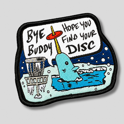 Bye Buddy Holiday Disc Golf Patches™
