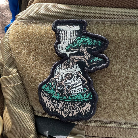 Bonsai Skull Disc Golf Patches™