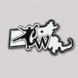 Casey White Logo Disc Golf Pin™