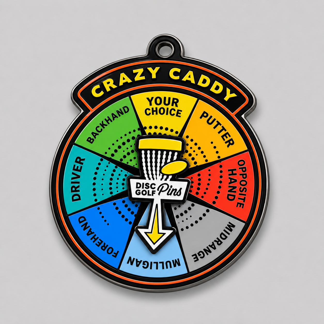 Crazy Caddy Game - Keychain