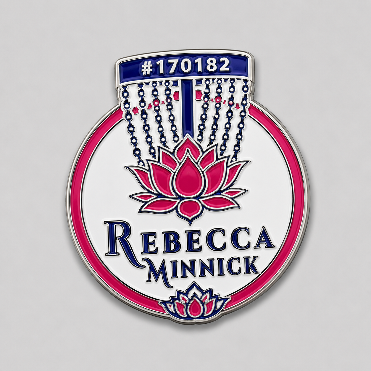 Rebecca Minnick Disc Golf Pin - Series 1