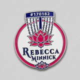 Rebecca Minnick Disc Golf Pin - Series 1