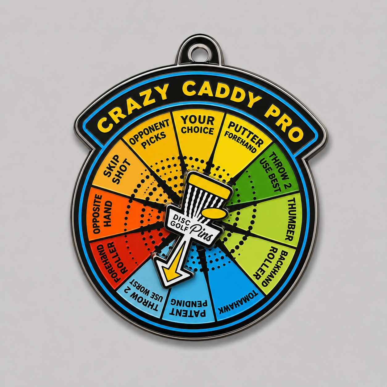 Crazy Caddy PRO Disc Golf Game - Keychain