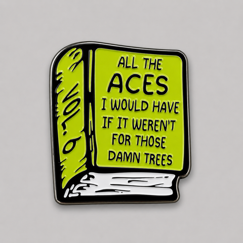 Book Of ALMOST Aces Vol. 6 Disc Golf Pin