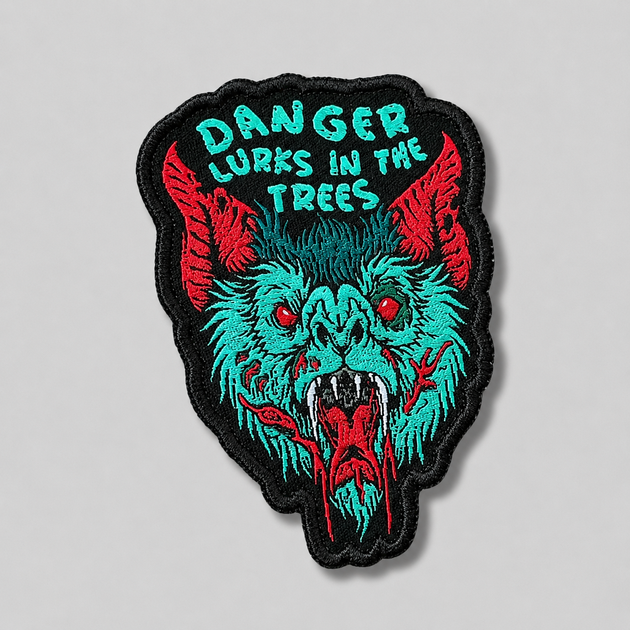 Danger Lurks In The Trees Disc Golf Patches®
