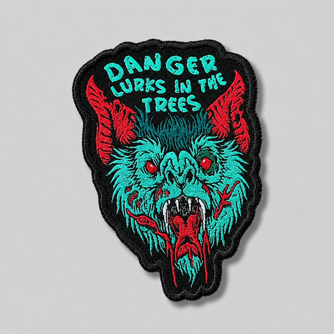 Danger Lurks In The Trees Disc Golf Patches®