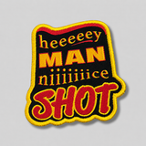 Hey Man Nice Shot Disc Golf Patches®