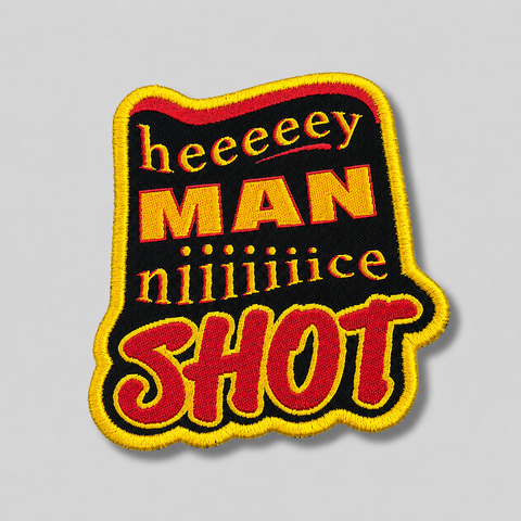 Hey Man Nice Shot Disc Golf Patches®