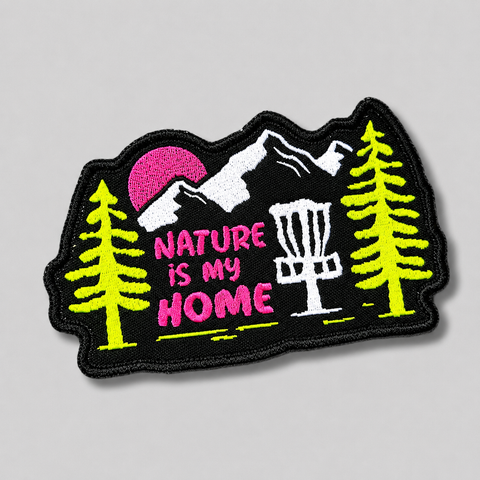 Nature Is My Home Disc Golf Patches®