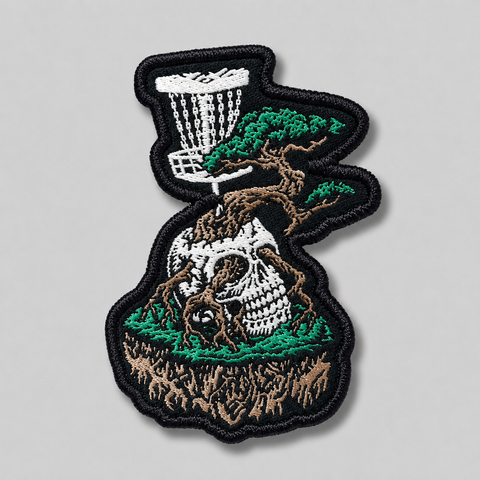 Bonsai Skull Disc Golf Patches™