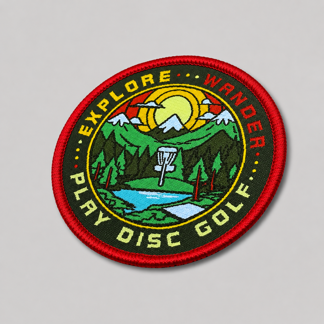 Wander Explore Play Disc Golf Patch