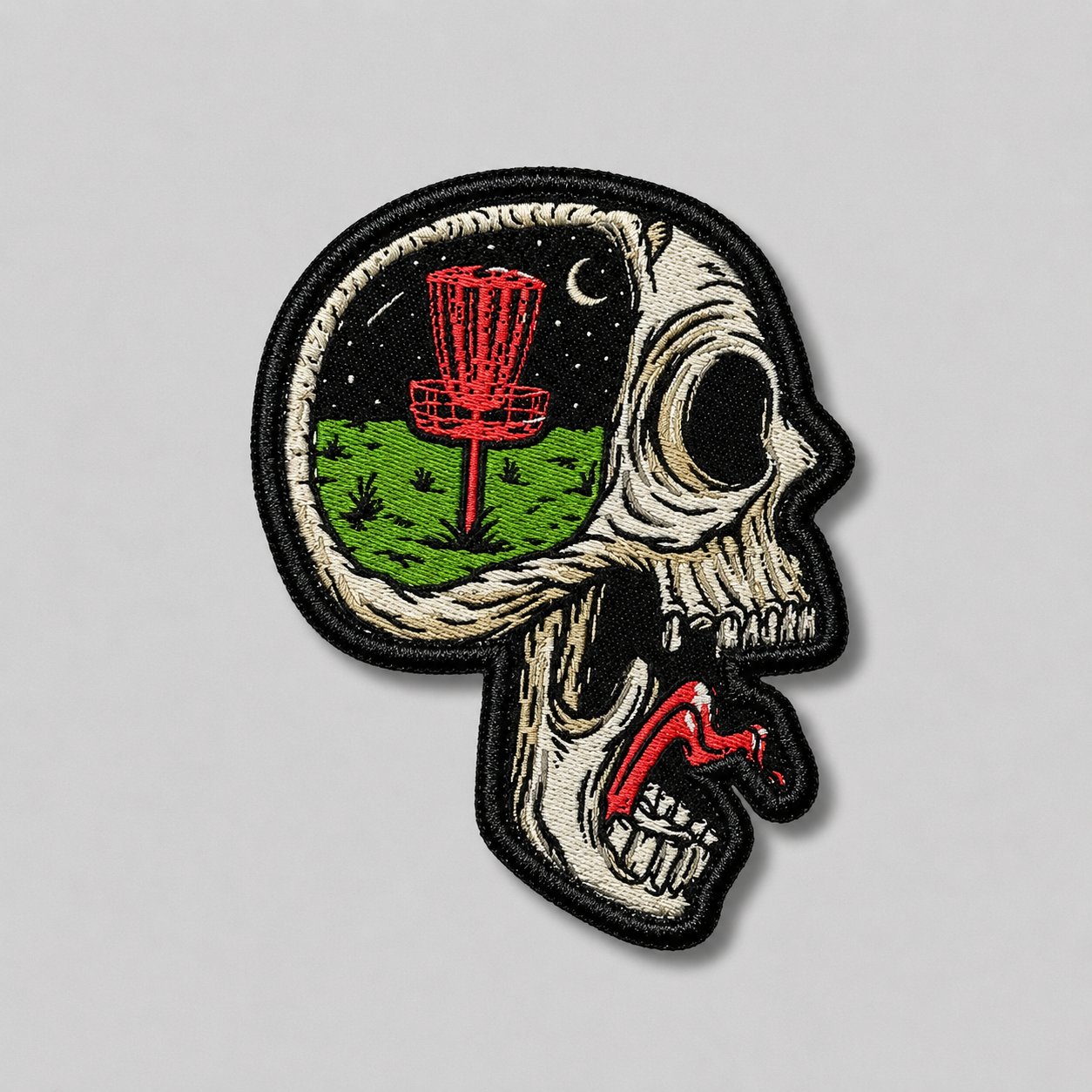 Screaming Skull Disc Golf Patches™
