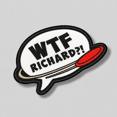 WTF Richard Disc Golf Patches™