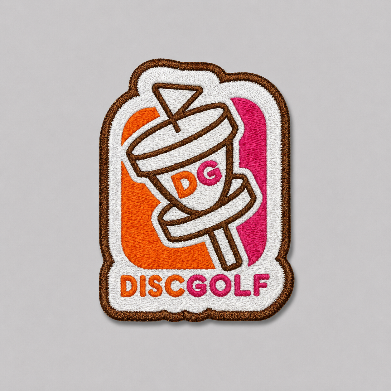 Dunkin Disc Golf Patch