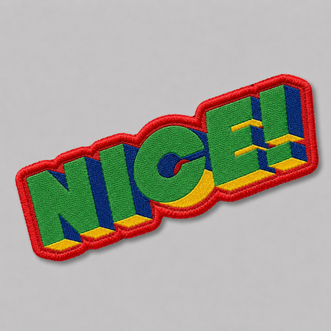NICE! Disc Golf Patch
