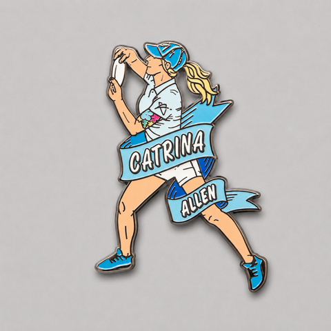 Catrina Allen Disc Golf Pin - Series 2