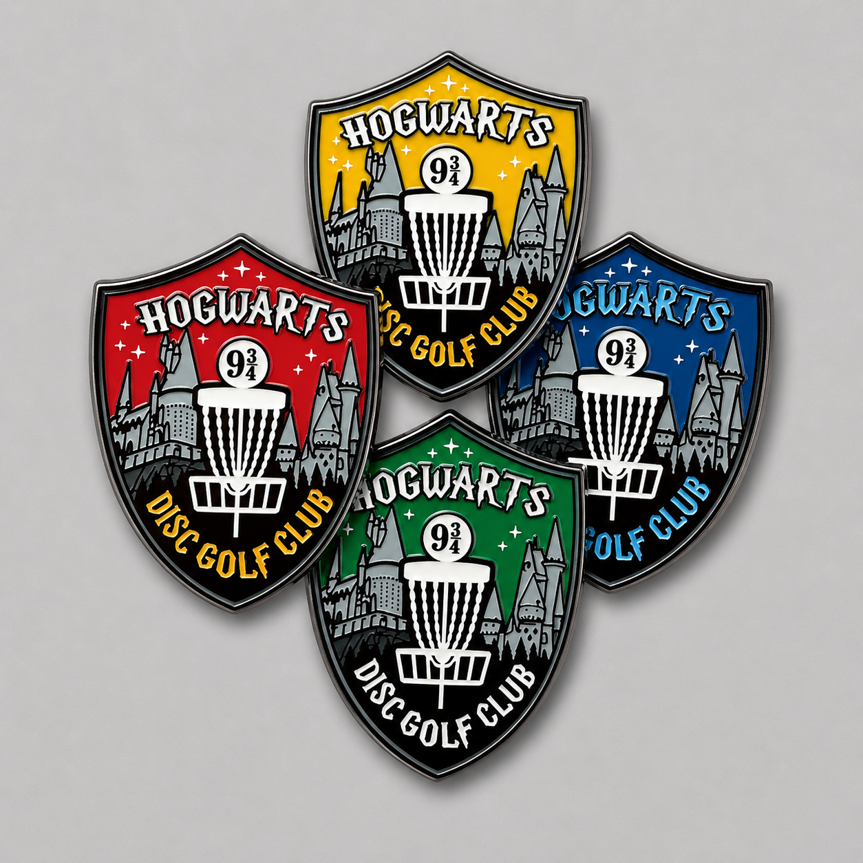 Hogwarts Disc Golf Club Pin