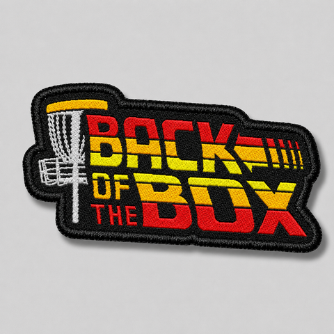Back of the Box Disc Golf Patches™