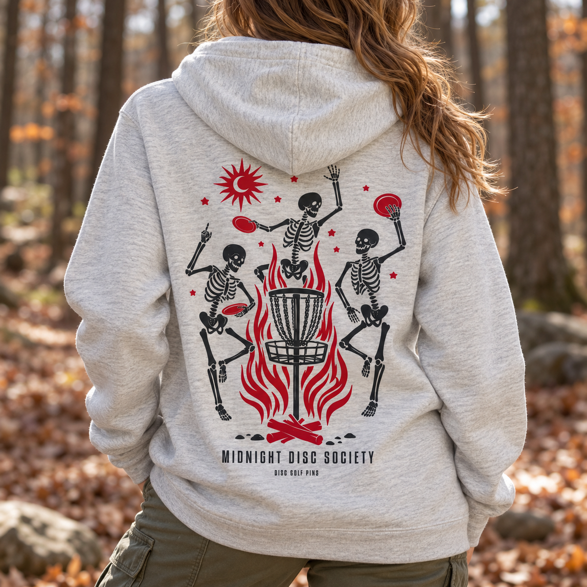 Midnight Disc Society Disc Golf Hoodie