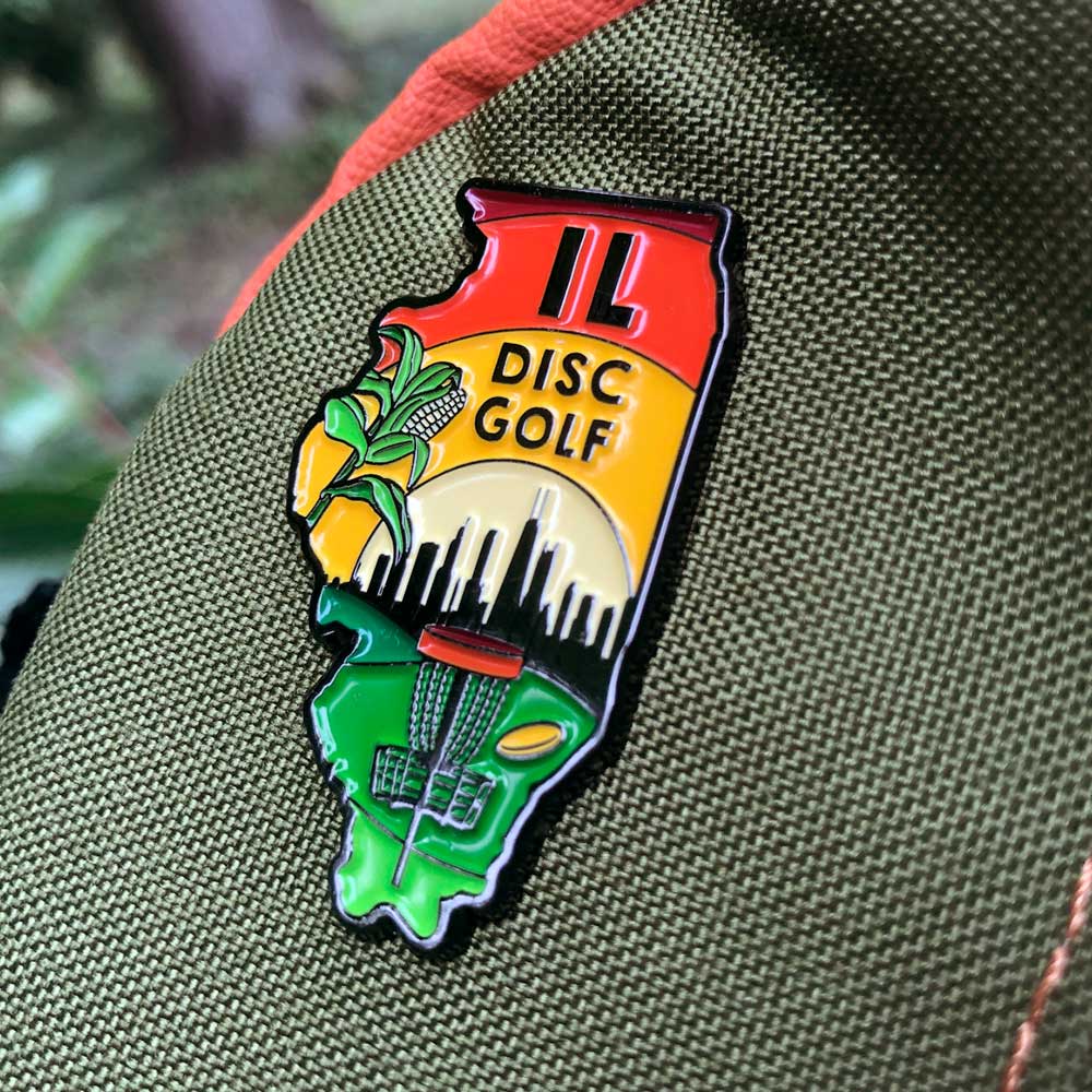 Illinois Disc Golf Pin Series 2 Disc Golf Pins