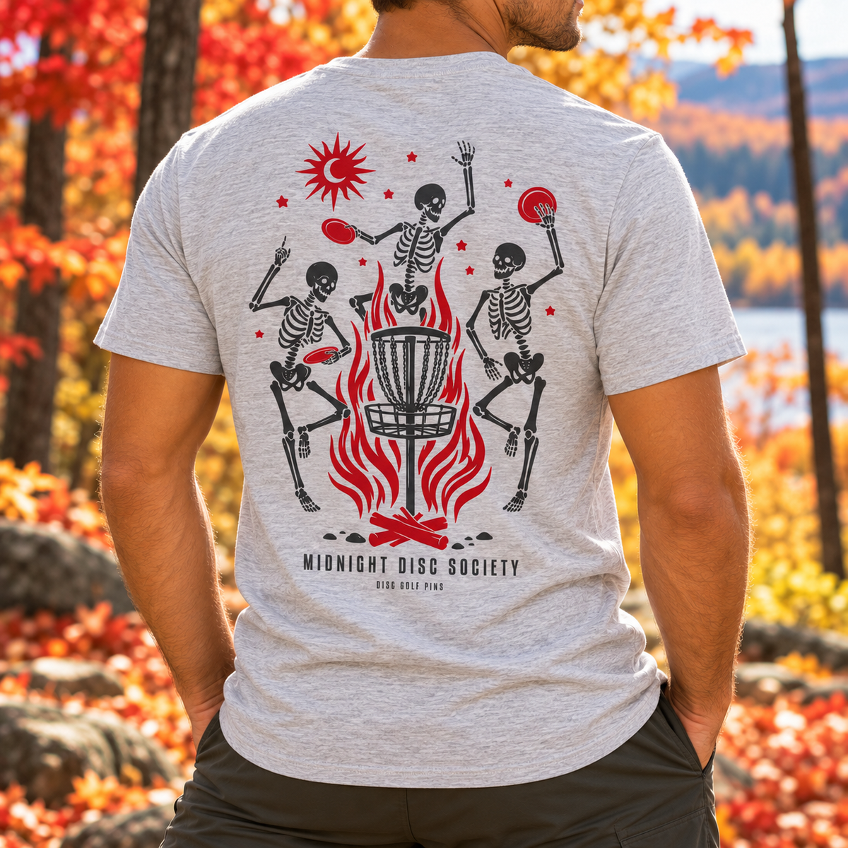 Midnight Disc Society Disc Golf T-Shirt