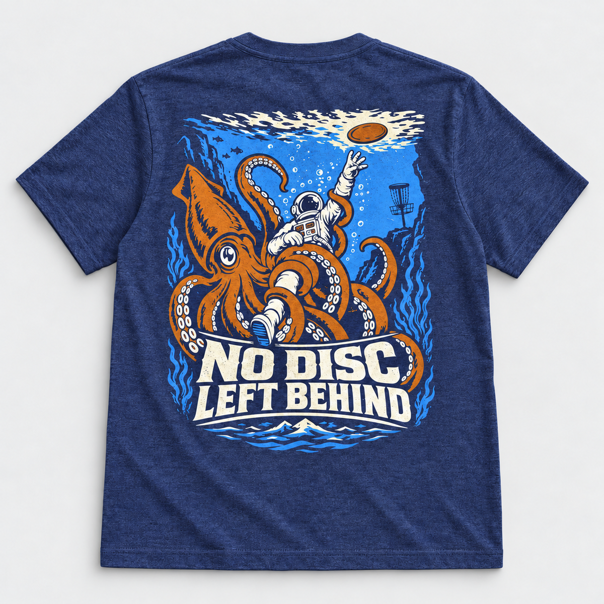 No Disc Left Behind  Disc Golf T-Shirt