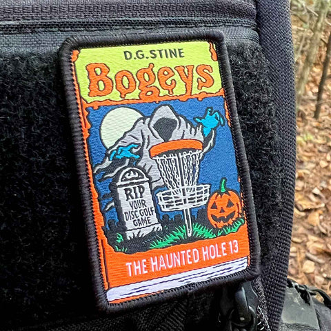 Halloween 2025 Bogey Bumps Book Disc Golf Patches™