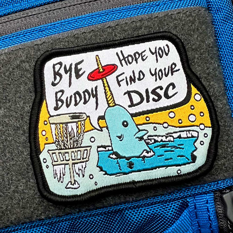 Bye Buddy Holiday Disc Golf Patches™