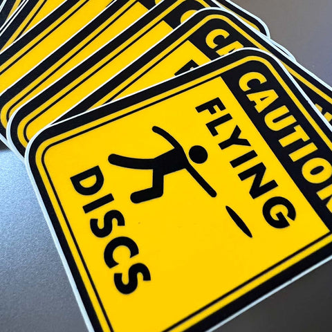 Disc Union Sticker Stickers – Disc Golf Pins