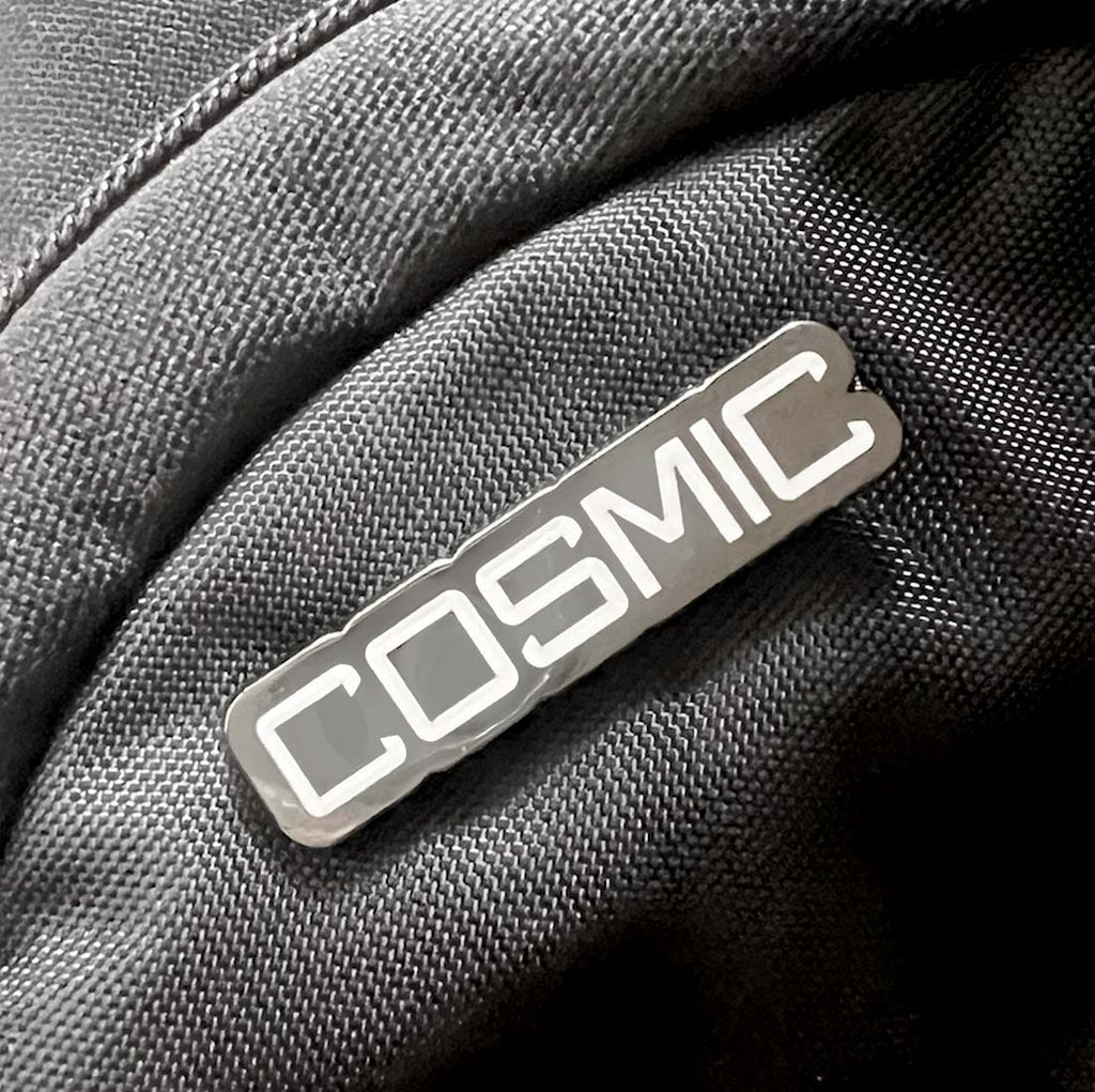 Cosmic Disc Golf Pin - Bar Logo