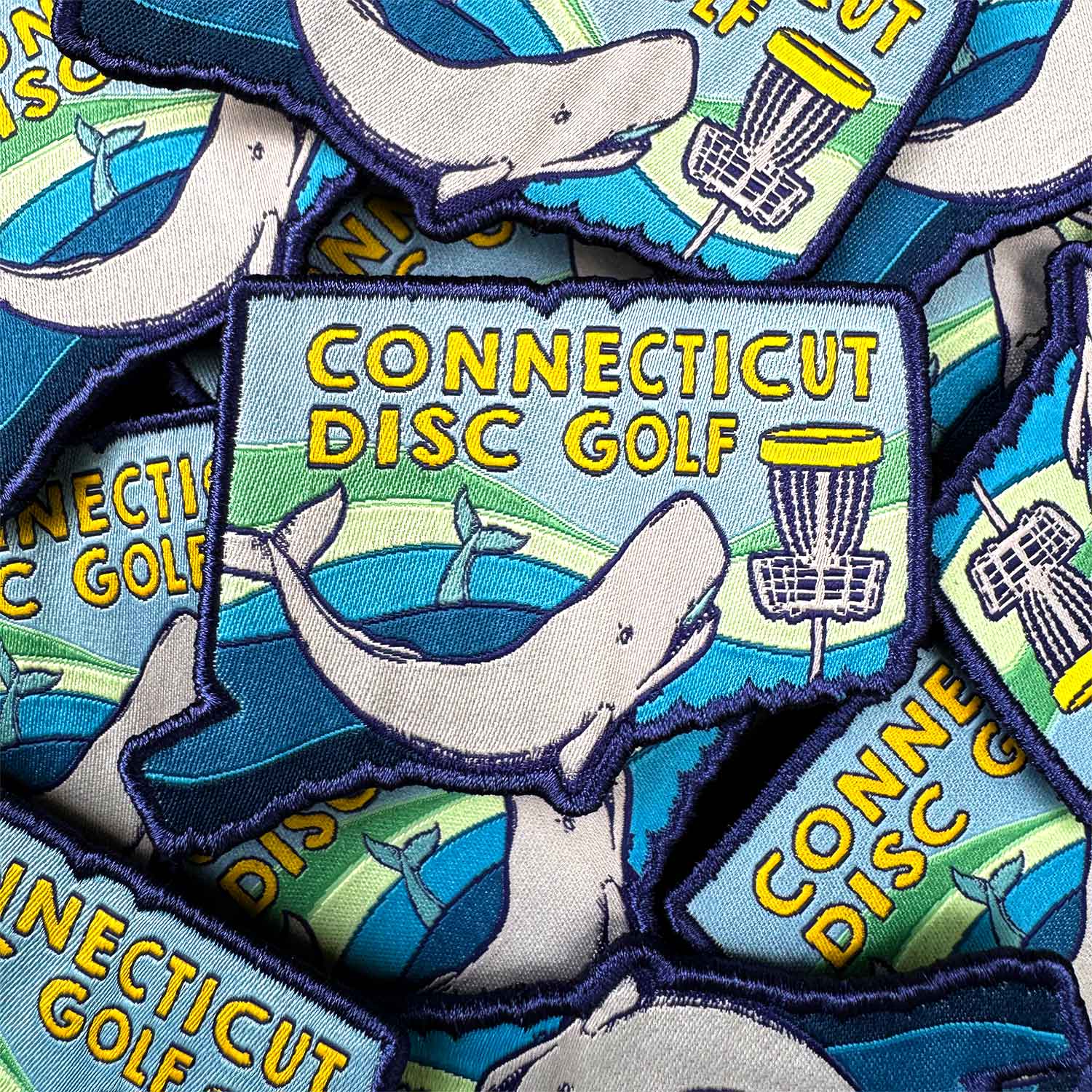 Connecticut Disc Golf Patch