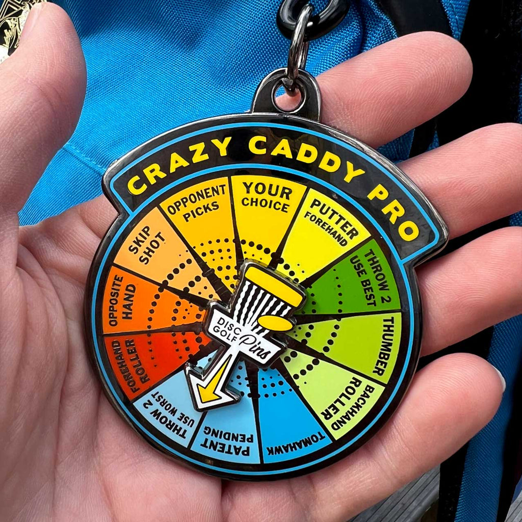 Crazy Caddy PRO Disc Golf Game - Keychain