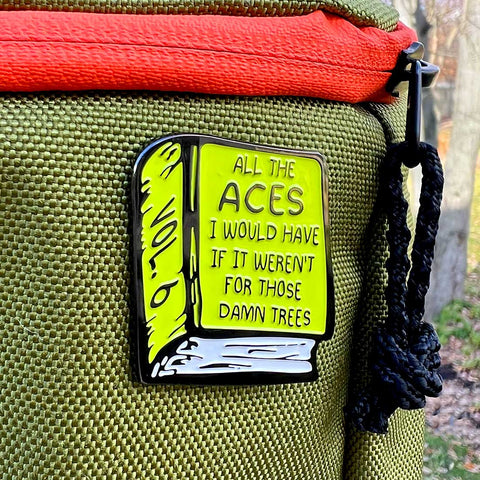 Book Of ALMOST Aces Vol. 6 Disc Golf Pin