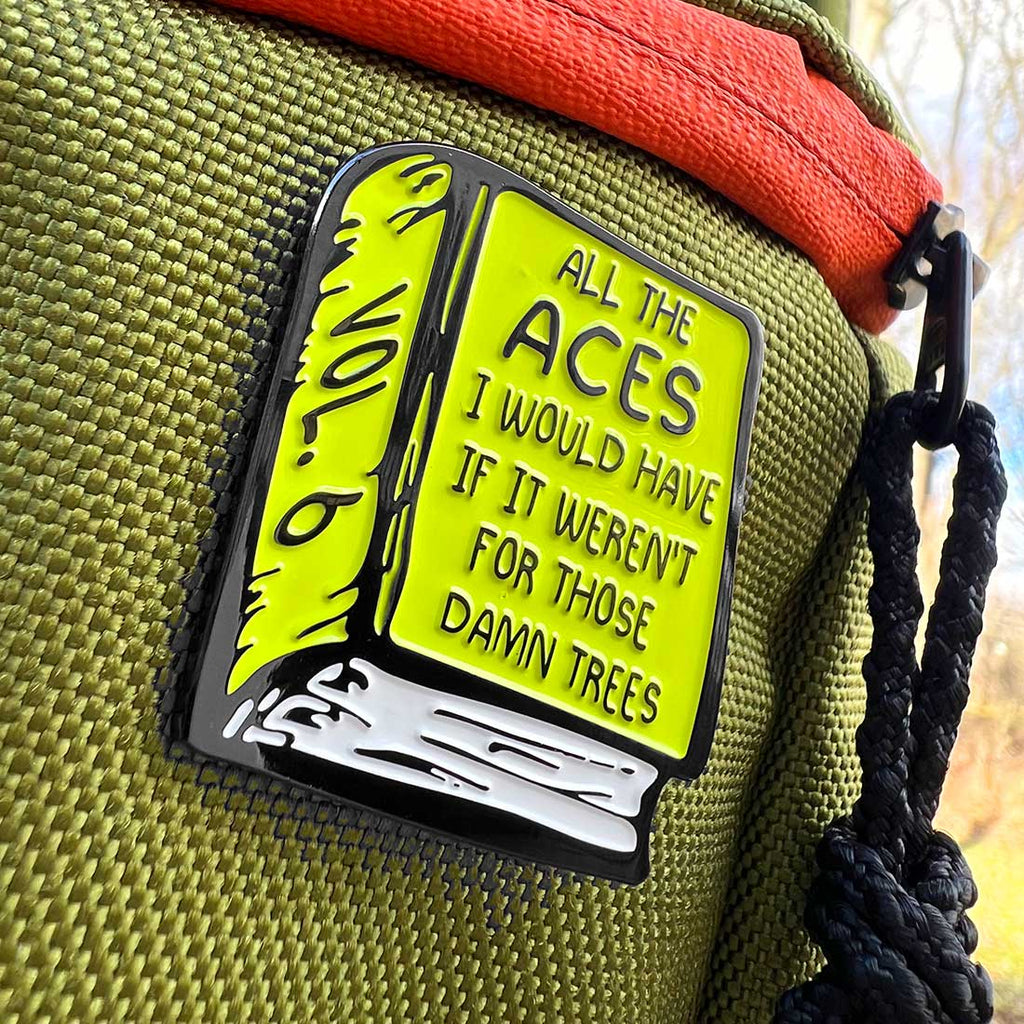 Book Of ALMOST Aces Vol. 6 Disc Golf Pin Disc Golf Pins