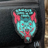 Danger Lurks In The Trees Disc Golf Patches®