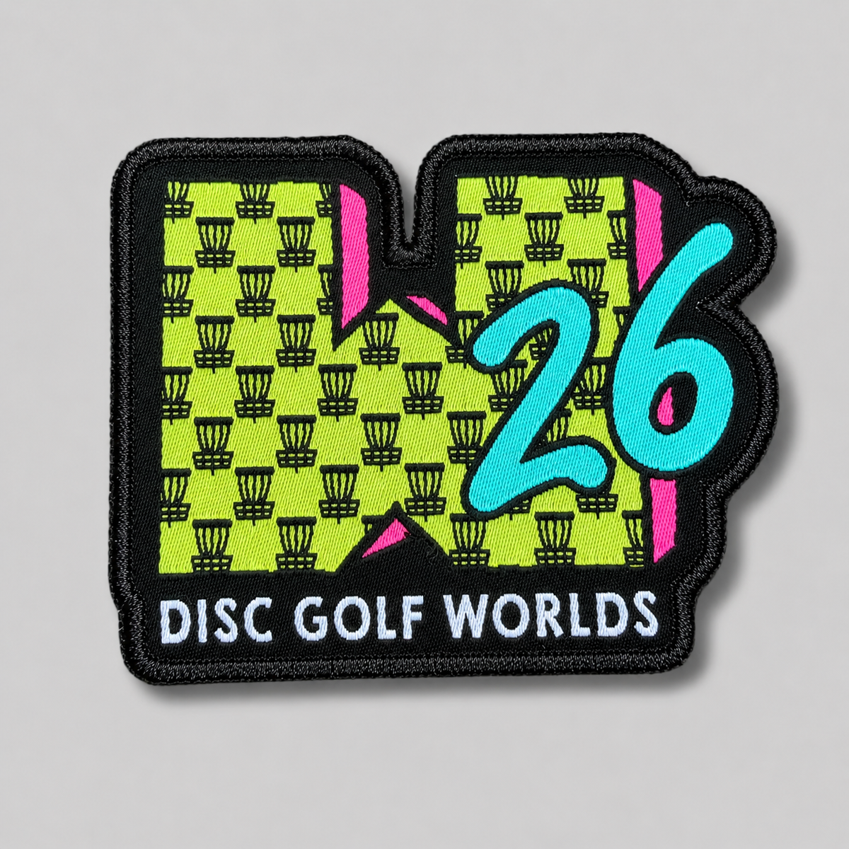 2026 Worlds Disc Golf Patches™ Green