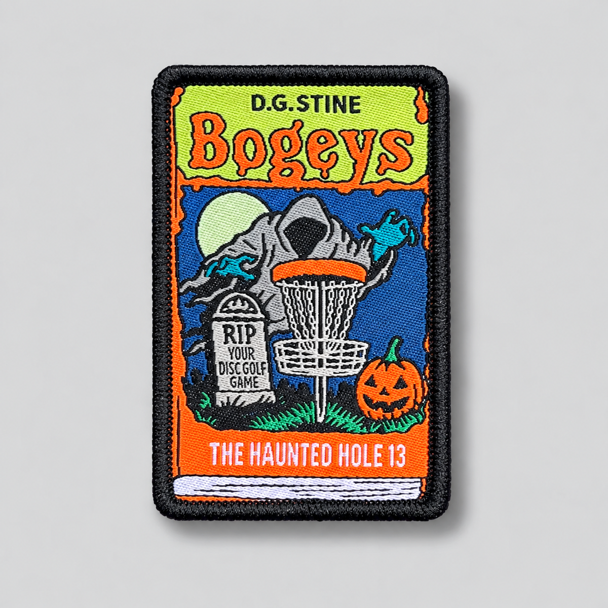 Halloween 2025 Bogey Bumps Book Disc Golf Patches™