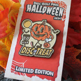 Halloween 2024 Pumpkin Man Disc Golf Pin