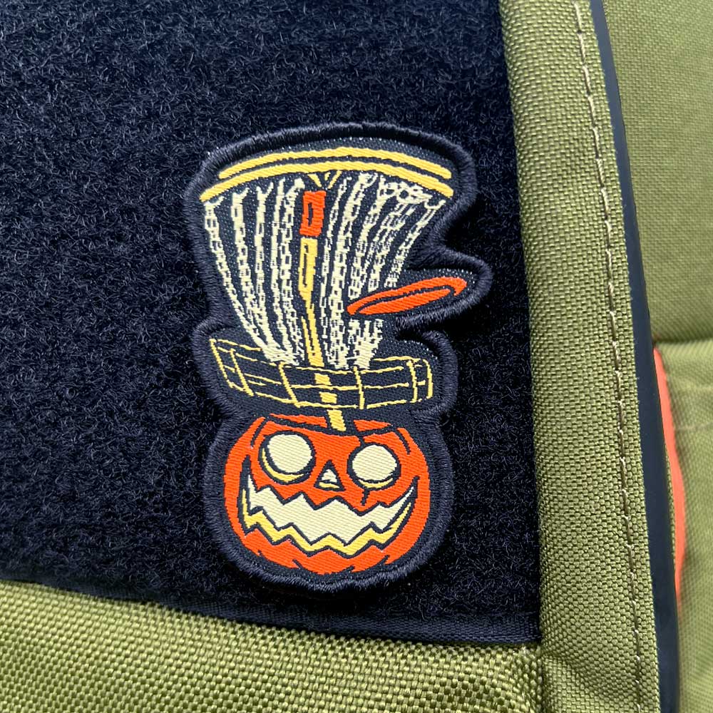 Halloween Pumpkin Basket Disc Golf Patches™